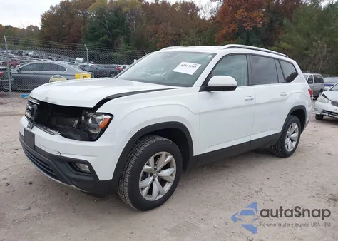 2018 Volkswagen Atlas 3.6L V6 Se/3.6L V6 Se W/Technology from USA, damaged, VIN 1V2LR2CA8JC549270